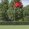 Asta e Bandiera Turchia 6,23 m Alluminio