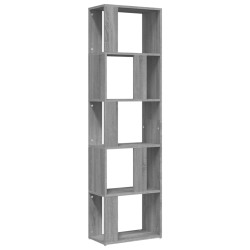 vidaXL Libreria Grigio Sonoma 45x24x160 cm in Legno ingegnerizzato