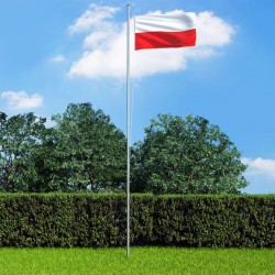 Bandiera della Polonia...