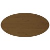 vidaXL Tavolino da Salotto Miele 110x55x45 cm Legno Massello di Pino