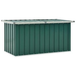 Baule da Giardino Verde 129x67x65 cm