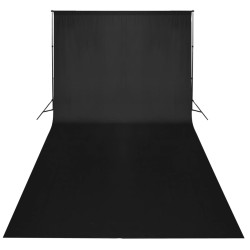 vidaXL Kit per Studio Fotografico con Set di Luci e Fondale