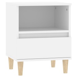 vidaXL Comodini 2 pz in Bianco 40x35x50 cm