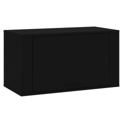 vidaXL Scarpiera a Parete nero 70x35x38 cm Legno ingegnerizzato