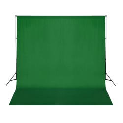 vidaXL Kit per Studio Fotografico con Set di Luci e Fondale