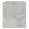 vidaXL Scarpiera a Muro Grigio Cemento100x35x38cm in Legno ingegnerizzato