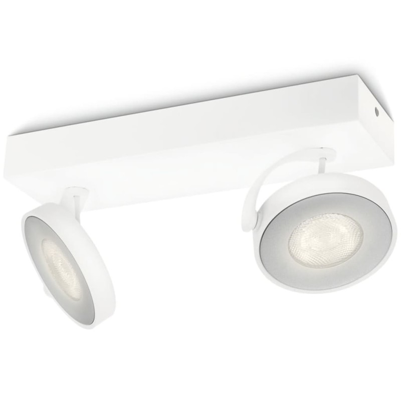 Philips myLiving Faretto LED Clockwork 2x4,5 W Bianco 531723116