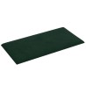 Pannelli Murali 12 pz Verde Scuro 60x30 cm in Velluto 2,16 m²