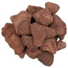 Rocce Vulcaniche 25 kg Rosse 5-8 cm