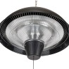 Tristar Riscaldatore Patio da Soffitto KA-5273 1500 W Alogeno Nero