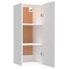 vidaXL Armadietto a Muro Bianco 34,5x34x90 cm in Legno ingegnerizzato