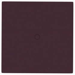 Pannelli Murali 12 pz Viola 30x30 cm in Tessuto 1,08 m²