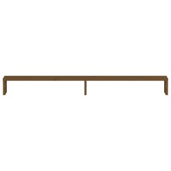 Supporto per Monitor Miele 100x27x10 cm Legno Massello di Pino