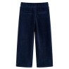 Pantaloni da Bambino in Velluto a Coste Blu Marino 140