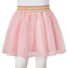 Gonna da Bambina con Tulle Rosa Chiaro 140