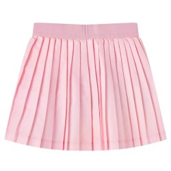 Gonna Plissettata da Bambina Stampa Arcobaleno Rosa Chiaro 140