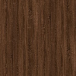 Tavolino Rovere Marrone 40x30x42 cm in Legno ingegnerizzato