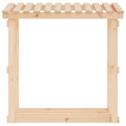 vidaXL Portalegna 108x64,5x109 cm in Legno Massello di Pino