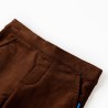 Pantaloni da Bambino Cognac 128