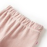 Pantaloni per Bambini in Velluto a Coste Rosa Chiaro 92