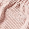 Pantaloni per Bambini in Velluto a Coste Rosa Chiaro 92