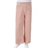 Pantaloni per Bambini in Velluto a Coste Rosa Chiaro 92