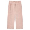 Pantaloni per Bambini in Velluto a Coste Rosa Chiaro 116