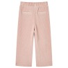 Pantaloni per Bambini in Velluto a Coste Rosa Chiaro 116