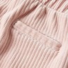 Pantaloni per Bambini in Velluto a Coste Rosa Chiaro 116