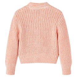 Cardigan da Bambina Lavorato a Maglia Rosa Misto 92