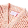 Cardigan da Bambina Lavorato a Maglia Rosa Misto 92