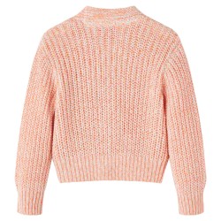 Cardigan da Bambina Lavorato a Maglia Rosa Misto 116