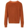 Maglione per Bambini Lavorato a Maglia Cognac 128