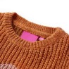 Maglione per Bambini Lavorato a Maglia Cognac 128