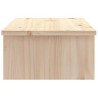 Supporto per Monitor 50x27x15 cm in Legno Massello di Pino