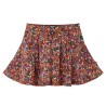 Gonna da Bambina Stampa Fiori Multicolore 128