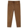 Pantaloni da Bambino Cognac 128