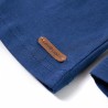 Maglietta da Bambino a Maniche Lunghe con Stampa Orso Blu Jeans 104