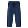 Pantaloni per Bambini con Finiture Nere Blu Marino 128