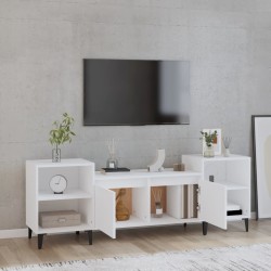 vidaXL Mobile Porta TV Bianco 160x35x55 cm in Legno ingegnerizzato