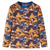 Pigiama per Bambini Maniche Lunghe Stampa Animali Montagne Cognac 92