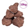 Rocce Vulcaniche 10 kg Rosse 10-30 cm