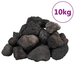 Rocce Vulcaniche 10 kg Nere 5-8 cm