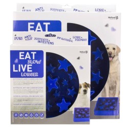 EAT SLOW LIVE LONGER Alimentatore Lento Star Blu S