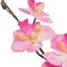 Orchidea Artificiale con Vaso 30 cm Rosa