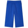 Pantaloni per Bambini a Gamba Larga Blu Cobalto 104