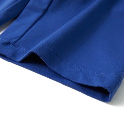 Pantaloni per Bambini a Gamba Larga Blu Cobalto 104