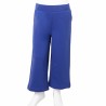 Pantaloni per Bambini a Gamba Larga Blu Cobalto 128