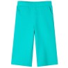 Pantaloni per Bambini a Gamba Larga Menta 104