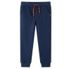 Pantaloni Tuta per Bambini Blu Marino Mélange 140